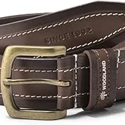 woodland Mens Genuine Leather Casual Belt-picture-25