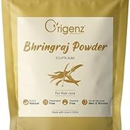 Origenz Bhringraj Powder 250 gm for Hair Mask, Pack, Scalp Health, Nourihment, Anti-Dandruff | Natural Eclipta alba / False Daisy / Karisalankanni / Gunta galagaraku | In Pouch 8.82 oz-image-20