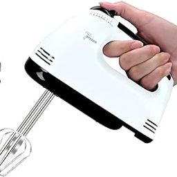 Lapras 𝟏𝟓 𝐘𝐞𝐚𝐫𝐬 𝐖𝐚𝐫𝐫𝐚𝐧𝐭𝐲 Hand Mixer with Immersion Blender, 7 Speeds and Turbo Boost – Stainless Steel Attachments, Long Power Cord for Efficient Mixing and Kneading.-picture-2