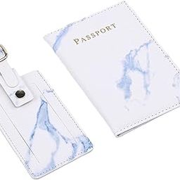 ™ Passport Cover and Luggage Tag Set Travel for Unisex Registration Plate Blue|Travel | Luggage Accessories | Luggage Tags-image-50