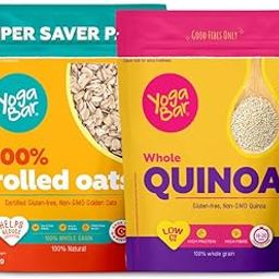 Yogabar 100% Rolled Oats 1 kg & Organic Quinoa 1 kg | Gluten-Free Superfood Combo for Heart Health & Weight Loss Management-image-4