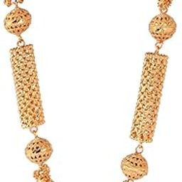 Womens Jui Ball Long Chain Gold-Plated-image-80