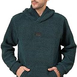 Oversized Sherpa Sweatshirt for Men | Winter Wear Stylish Sweatshirts for Men | Full Sleeves Sweatshirt for Men-image-84