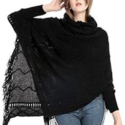 Be Bold Inside & Elegant Outside Women's Mid Thigh Wool Plain Parka Cape Coat Wrap-image-22