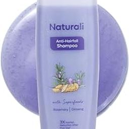 Naturali Anti-Hairfall Shampoo with Rosemary Oil, Ginseng Extract & Biotin | Reduces Hairfall in JUST 14 DAYS | Sulphate & Paraben free Shampoo | Anti-Hairfall Shampoo for women & men (200 ml)-10