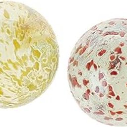MERISHOPP® 2Pcs 35mm Glass Marble Balls, Perfect for Vase, Landscapes, Fish Tank Aquariums, Collection, Novelties, Party Favors|Toys & Hobbies|Educational|Other Educational Toys|2 pcs/Glass Marbles-image-3