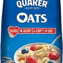 Quaker Oats Multigrain 600g, Rolled Oats Wholegrain, High Protein & Fibre for Weight Loss, Dalia Porridge-28