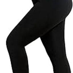 Women Winter Thick Warm Fleece Lined Thermal Stretchy Pantyhose Tights Black Pack of 1-image-84