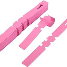 CLUB BOLLYWOOD® 100pcs PVC Greenhouse Gardening Plant Stake Hanging Collar Tag Label Pink|Home & Garden | Yard, Garden & Outdoor Living | Gardening Supplies |0-image-13