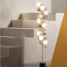 CITRA Gold Metal Floor lamp Living Room Standing lamp - Gold-25
