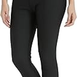 Spandex Women's Leggings Solid Skinny Fit | Stylish & Comfortable Leggings Attractive Design, Multi-Purpose, Long-Lasting | Ideal for Casual Outings - Black-image-89