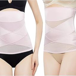Sexy Abdominal Binder, 2Pack Thin Postpartum Belly, Body-Building Waist Band, Women,s Tummy Non-Curling(Size:L,XL,XXL,XXXL)-image-51