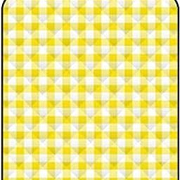 UJEAVETTE Picnic Blanket Large Multipurpose Camping Mat for Family Travel Grass Adults 150x200cm Yellow-image-12