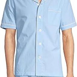 Men's Short Sleeve Essential Pajama Shirt-image-17