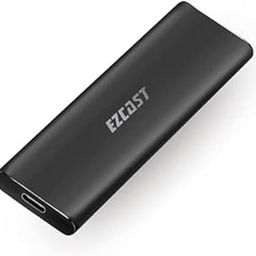 ETZIN M.2 NVME SSD Enclosure Adapter, USB C 3.1 Gen 2 (10 Gbps) to NVME PCI-E M-Key Solid State Drive External Enclosure for NVMe PCIe 2230/2242/2260/2280-(EPL-405HS)-11