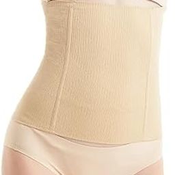 Cotton Tummy Tucker Corset Belt for Women, Anti-Rolling High Waist Trainer Shapewear, Slimming Belt with Moderate Compression, Comfortable & Breathable Fabric | S to XL (Waist 30-36 Inches)-image-53