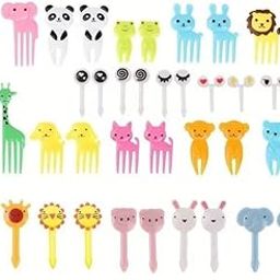10pcs Reusable Cute Animal Mini Food Picks Forks for Kids Bento Lunch Boxes - Fun Snack Decor, Party Supplies, and Holiday Decorations for Fruits, Desserts, and Finger Foods-image-12