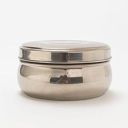 M MEGAMART Steel Belly Shape Flat Dabba I Airtight & Leak-Proof Lid Dabba Set Of 1 Pcs I Highly Durable 300 ml-image-69
