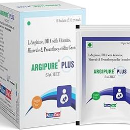 Allen dale L-Arginine, DHA with Vitamin B6, Minerals & Proanthocyanidin sachet for Muscle growth, Energy, Immunity, Pack of 10 sachet 10 gm each-image-89
