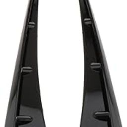 MYADDICTION 2 Pieces Simulation Hood Vent Decor Car Side Air Flow Sticker Black-image-50