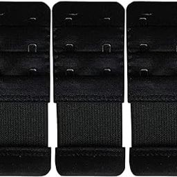 Save Your Bra Increase Band Length Bra Extensions, Bra Hook Extender, 2 Hook - 3 Rows, with Extra Elastic-image-79
