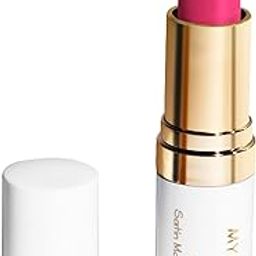 MyGlamm LIT Satin Matte Lipstick-Desperate Housewives (Purple)-4.5 gm | 3D Satin Matte Finish | Long Lasting Lipstick | Cruelty-Free Lipstick-image-23