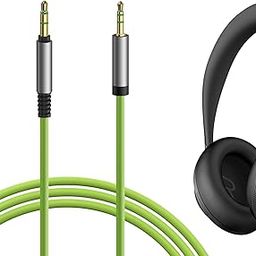 GEEKRIA Audio Cable Compatible with Bose QuietComfort SE,QC SE,QCSE,700 ANC,NC 700,QC 45,QuietComfort 35 II,QC 35,QC 25 Cable,2.5mm Replacement Stereo Cord (4 ft/1.2 m),Green-image-36