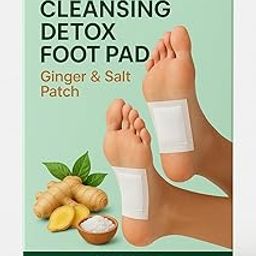 ELITE HEALTHCARE Cleansing Detox Foot Pads, Ginger and Salt Patch foot patch, Pack of 10 Pads one piece toxins dispelled and cleansing detox foot pads works will you sleep-image-16