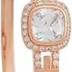 Fashion Jewellery White Rose Gold Polished Zircon Kada With Locking System |Best For Gifting, Bride, Bridemaids & Special Occasion | Zircon Kada For Women - 445624-image-78