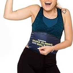 Cloudeal Sauna Slim Belt for Weight Loss and Slimming Belt Fat Burner Men and Women Blue Sauna Belt (2in1)-image-68