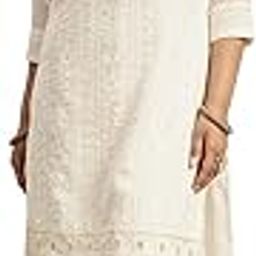 Women's Georgette Anarkali Lucknowi Chikankari Ethnic Wear Kurta-28