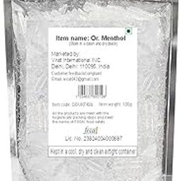 Auto Dean Organic Menthol Crystals Use For Personal Care.(100 G)-15