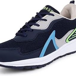 TRASE Kids Boys Sports Shoes |Running, Walking, All Day Casual Wear with Lace-Up Design-image-4