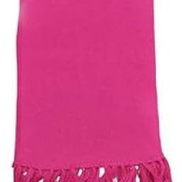 Winter Woolen Self Design Pink Scarf/Stole/Shawl/Muffler For Unisex (Free Size)-image-88