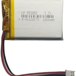KP 553852 3.7v 1800mAh 3pin Wire Rechargeable Battery for RC Toys, Bluetooth, Drone, DIY, MP3,DVD 1800 mah-15