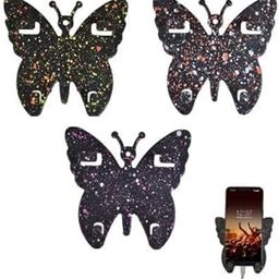 DSNS Wall Mounted Adhesive Remote Control Stand Mobile Phone Holder for Charging AC/TV Storage Box for All Smartphones Pack of 3 (Multi-Colure)-28