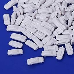 THE STYLE SUTRA 3X 100pcs Unpainted White Model Car Building Train Layout 1:300-picture-12
