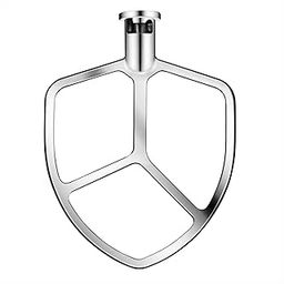 Flat Beater for KitchenAid 5-6 Quart Bowl-Lift Stand Mixer, Stainless Steel Paddle Attachments Fits for Kitchenaid Professional 5 Plus and 600 Seris Mixer, Mixing Accessories, Dishwasher Safe-image-21