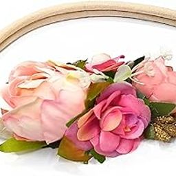 Fairytale Baby Headband Flowers For Girls Cute Elastic Floral Hair Bands Newborn Toddler Headwear Nylon Headbands Kids Hair Accessories-image-65