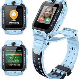 imoo Watch Phone Z7, 4G Smart Watch for Kids with Real-Time HD Video & Phone Call, Smart Watch for Girls with GPS Location and 14-Day History, Smartwatch for Boys with IPX8 Waterproof (Blue)-19