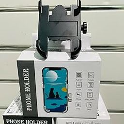 THE BLACK TECH AMZON Phone Holder New Bike Phone Mount Anti Shake and Stable 360‚° Rotation Bike Bicycles Accessories for Any Smartphone GPS Other Devices Between 3.5 and 6.5 inches-picture-21