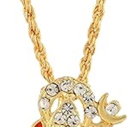 Missmister Gold plated White CZ Small and cute, OM Ganesh Ganpati chain pendant Hindu God, Men Women (MM7511PCKL)-image-98
