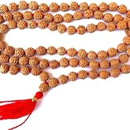 HONODIX Unisex Panchmukhi 108+1 Beads Prayer Rudraksha 7Mm Mala For Japa & Wearing (7Mm)-image-87