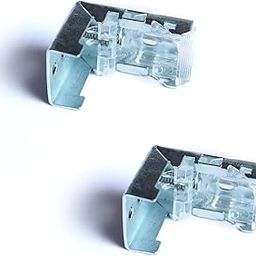 FAPBADRI Metal Bracket/Holder for Roman Blind, Screws and Wall Plugs Inlcuded, 2 Pieces-image-16