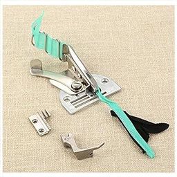 Industrial Sewing Machine Presser Foot A10 Attachment Sewing Machine Binder, Double Fold Right Angle Bias Binding Set for Industrial Sewing Like Juki, Jack, Usha, Etc. (26MM)-image-52