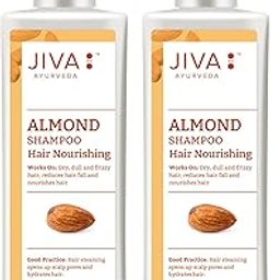 Jiva Almond Shampoo 200 ml | 100% Pure & Natural | Nourishes Hair, Prevents Hair Loss, And Promotes Hair Growth | Pacifies Vata Dosha | Suitable For All Hair Types (Pack Of 2)-37
