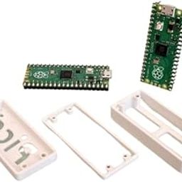 Rspbery Pi Pico Case with Header Pin | Compatible With All Rspbery Pi Pico Microcontroller Board Multicolor Case | Pack of - 1 |-15