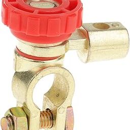 Merishopp Universal Battery Disconnect Terminal Quick Cut-Off 17mm Rotary Switch Red-image-40