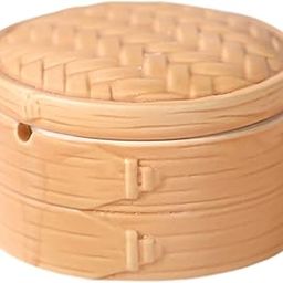 Bnf® Ashtray Steamer Design Ornament Ash Holder with Lid for Indoor Desktop Patio|Home & Garden-image-24