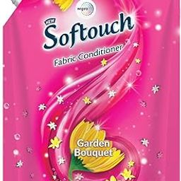 Softouch Garden Bouquet 2L Fabric Conditioner with Encapsulation Technology| After Wash Liquid Fabric Softener With Antibacterial Protection & Long-Lasting Jasmine & Fresh Roses Fragrance-24